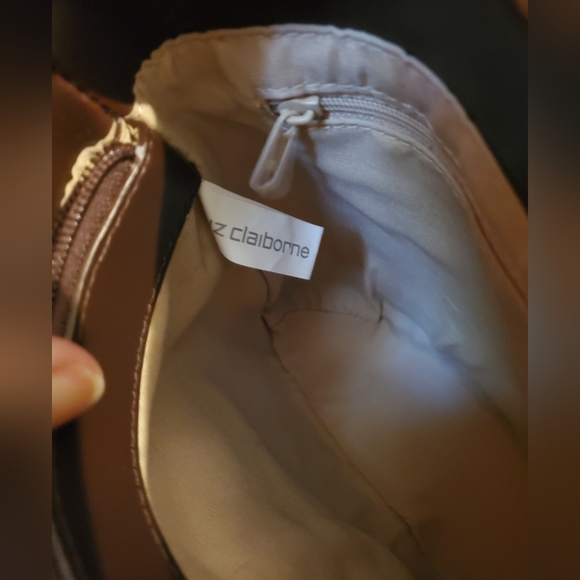 LIZ CLAIBORNE Savannah theme zebra crossbody beaded purse handbag NWT - Picture 11 of 13